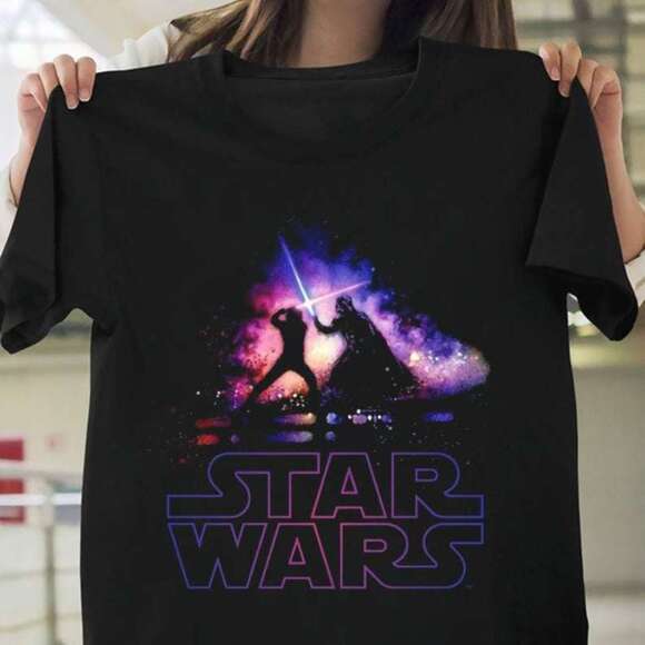 Jasper
D Other - Star Wars Crossing Lightsabers Duel Sci Fi Fan T-Shirt